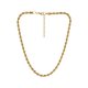 Light Luxury copper Chunky Twist Necklace for Women