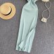 kink chest chest machine hollow fashion two-wear knitted dress